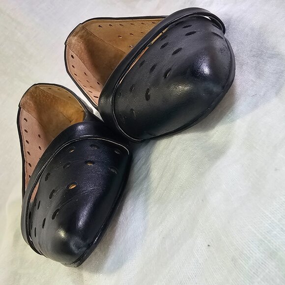 Cc Corso Como Gabby Laser Cut Perforated Eyelet Genuine Leather Ballet Flats 8.5 - Picture 5 of 10